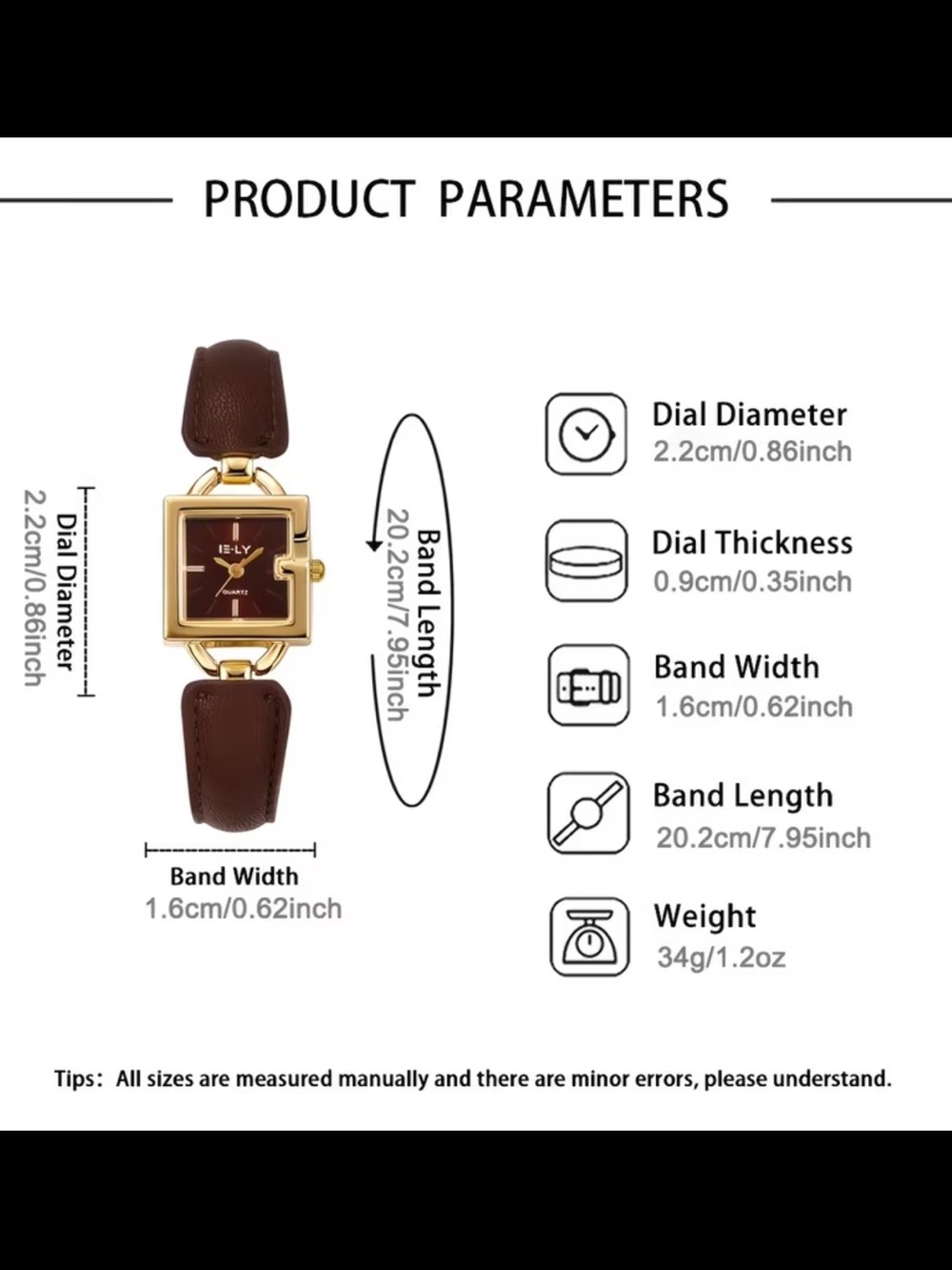 Affordable Fashion Finds Gold and Leopard Bracelet Watch - Picture 3 of 3